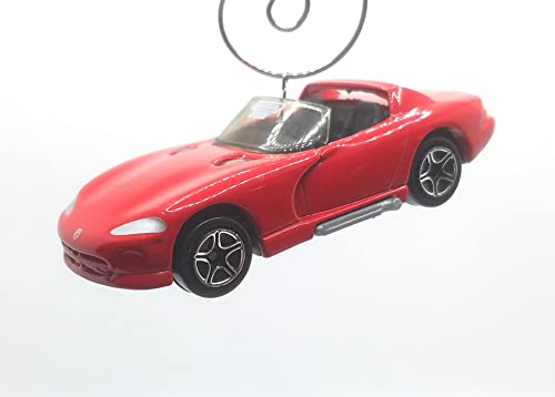 Dodge Viper RT 10 Red Christmas Ornament
