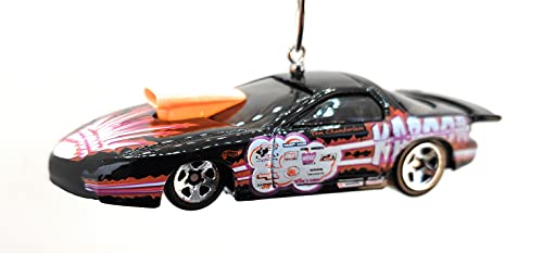 Pro Stock Firebird Black Orange Kaboom Christmas Ornament