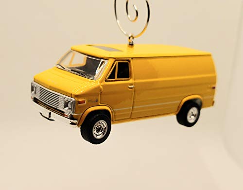 1972 GMC Vandura Van Yellow Christmas Ornament