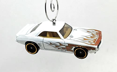 1969 Chevy Camaro Pearl Flames Christmas Ornament