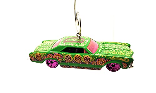 1964 for Buick Riviera Dia De Los Muertos Green Christmas Ornament