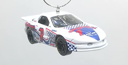 IROC Firebird White Christmas Ornament