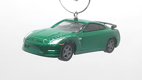 Ltd Ed 2015 Nissan GT-R (R35) Green Christmas Ornament