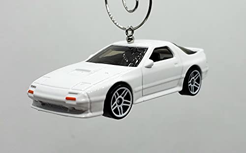 1989 Mazda Savanna RX White Christmas Ornament