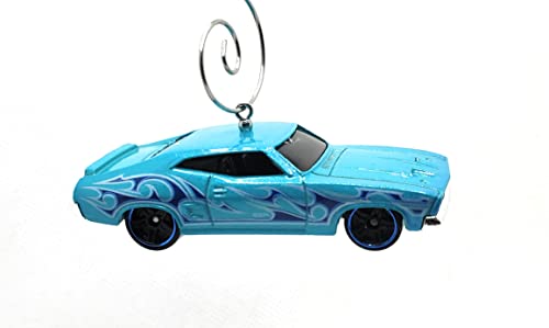 1973 Ford Falcon XB Blue Flames Christmas Ornament