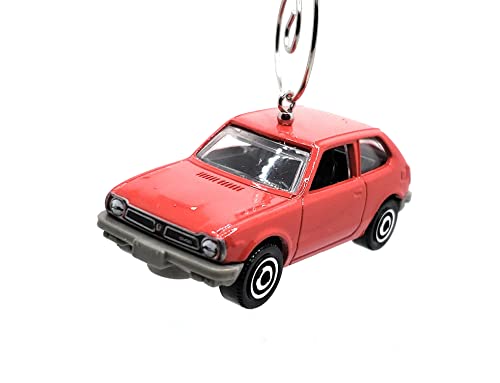 1976 Honda CVCC Red Christmas Ornament