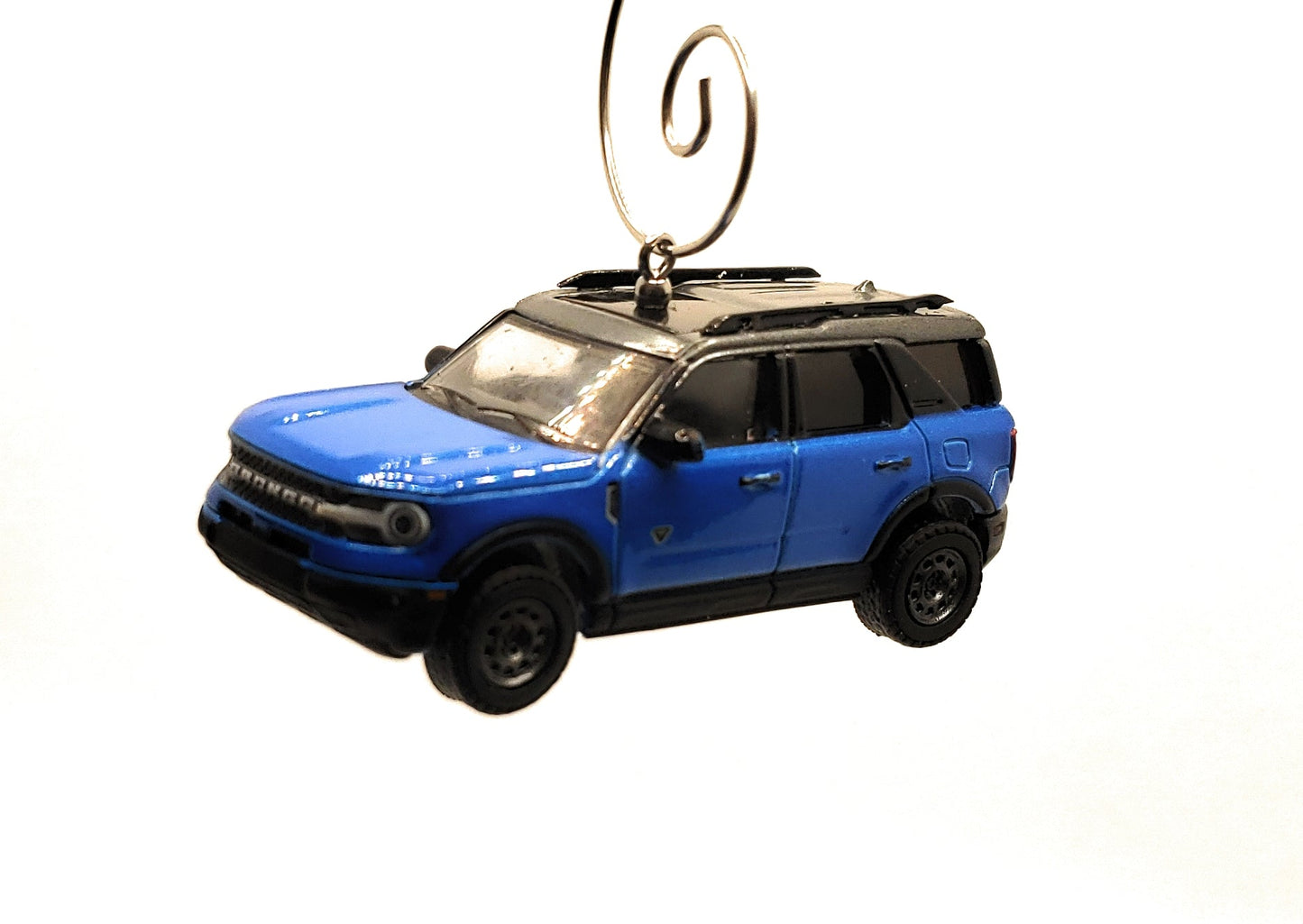 2022 Ford Bronco Sport Badlands Blue Christmas Ornament