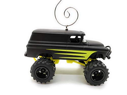 Chevy Suburban SUV Truck Large Custom Diecast Black Christmas Ornament