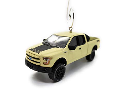 2016 Ford F-150 Baja Truck Custom Diecast Beige Christmas Ornament