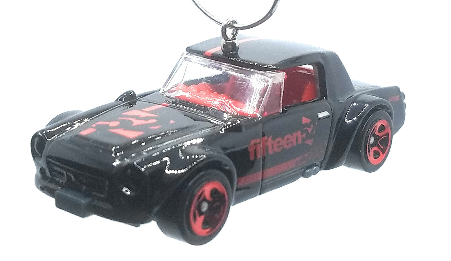 Fairlady 2000 Black Red Christmas Ornament