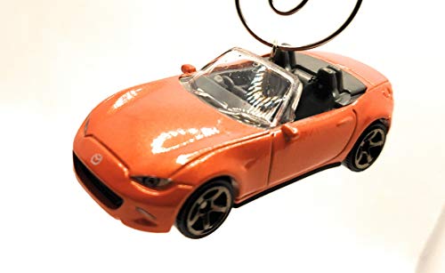 Mazda MX-5 Miata Orange Christmas Ornament