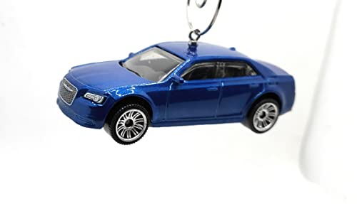 2015 Chrysler 300 Blue Christmas Ornament
