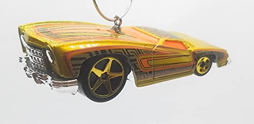 1974 Chevy Monte Carlo Bronze Orange Christmas Ornament