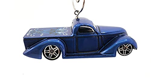 1939 GMC Pickup Truck Blue Christmas Ornament