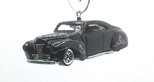 1941 Ford Coupe Tail Dragger Black Christmas Ornament