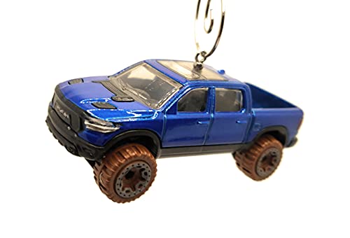 2020 Ram 1500 Rebel Truck Blue Christmas Ornament