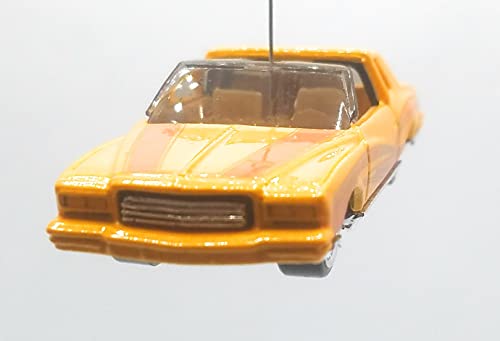1979 Chevy Monte Carlo Yellow Orange Hood Decals Christmas Ornament