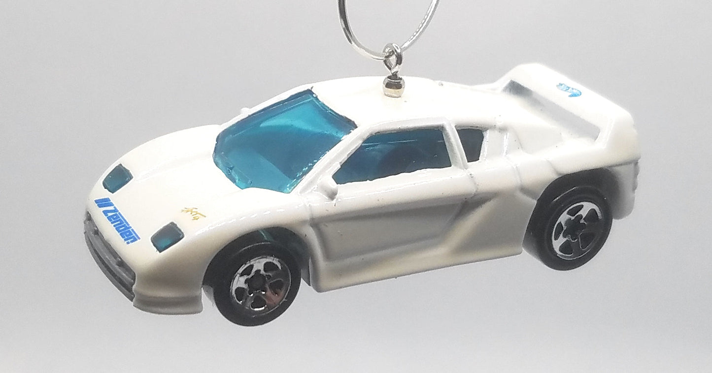 Zendev Fact 4 White Christmas Ornament
