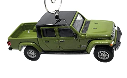 2021 Jeep Gladiator Truck Green Christmas Ornament