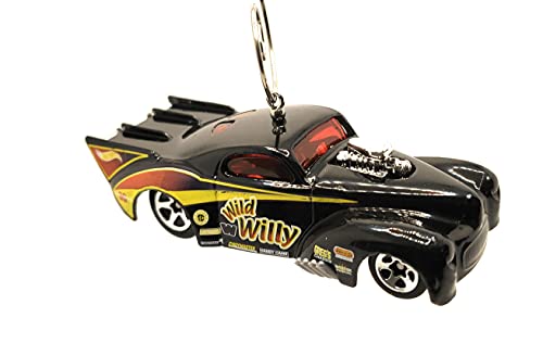 1941 Willys Coupe Christmas Ornament 1:64 Black