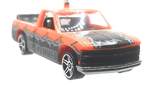 1995 Chevy Truck Orange Black Barbed Wire Design Christmas Ornament