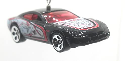 Dodge Charger R T Black King Club Card Design Christmas Ornament