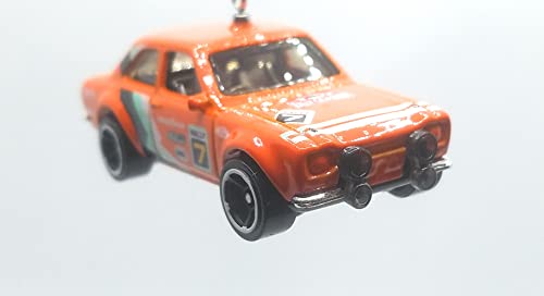 1970 Ford Escort RS1600 Orange Christmas Ornament
