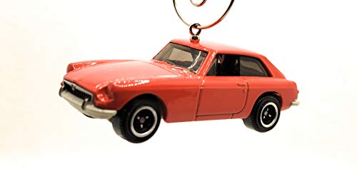 1971 MGB GT Coupe Red Christmas Ornament