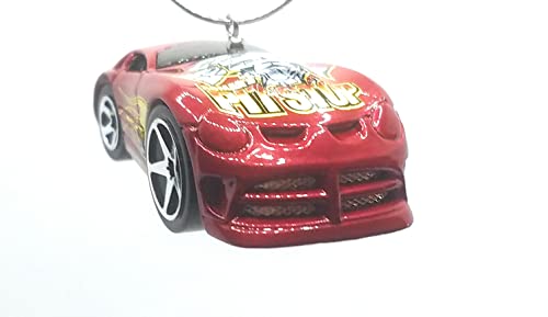 Dodge Neon Red Pit Stop Desgin Christmas Ornament