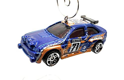 Ford Escort Rally Blue Christmas Ornament