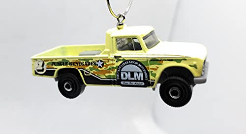 1962 Nissan Junior Truck Yellow Christmas Ornament