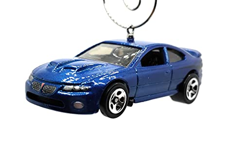 2006 Pontiac GTO Blue Christmas Ornament