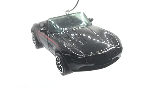 BMW Z8 Convertible Black Christmas Ornament
