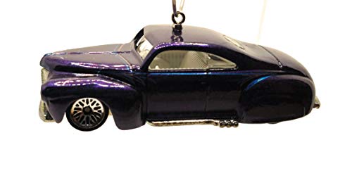 1951 Ford Coupe Lowrider Purple Christmas Ornament