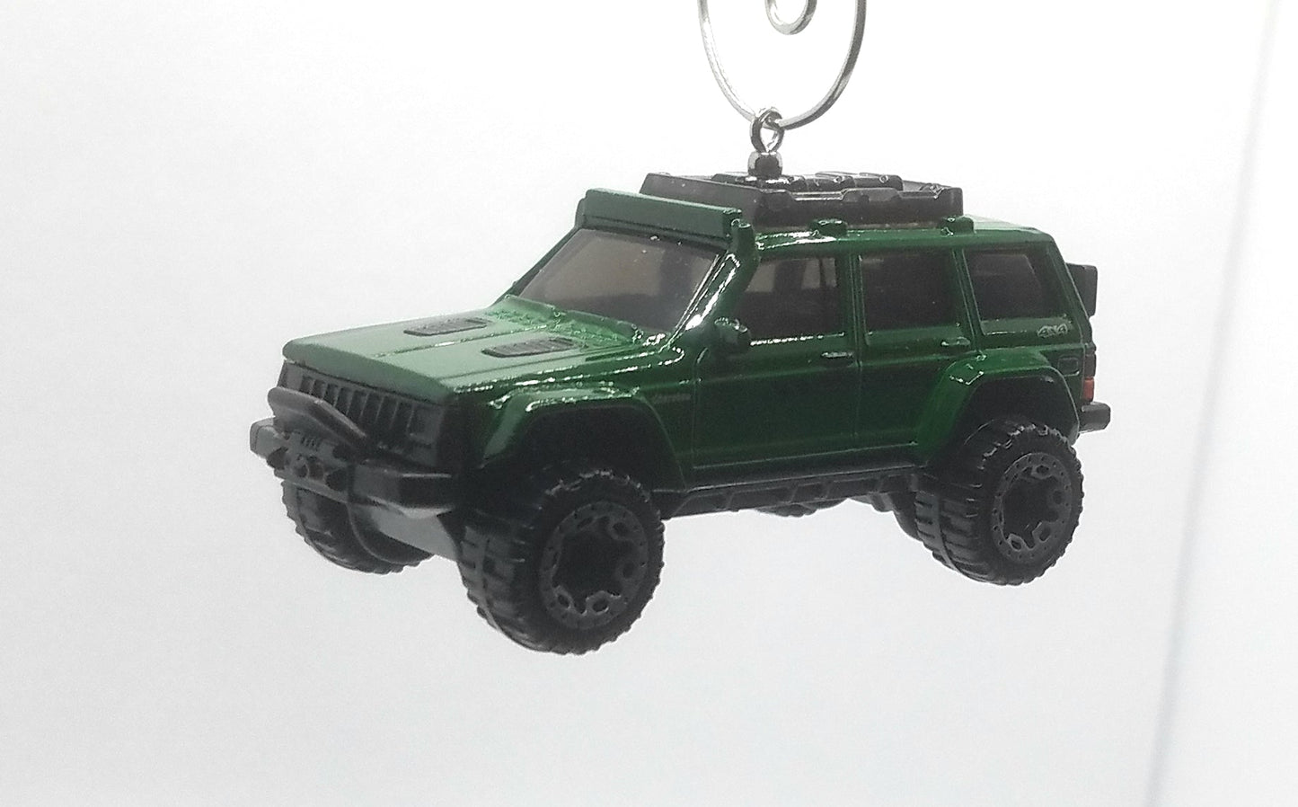 1995 Jeep Cherokee Green Christmas Ornament