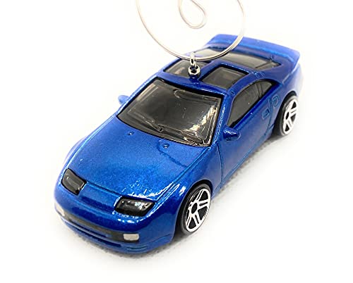 Nissan 300ZX TT Blue Christmas Ornament