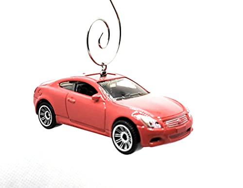 2010 Infinity G37 Coupe Red Christmas Ornament