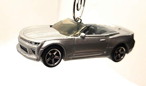 2016 Chevy Camaro Silver Christmas Ornament