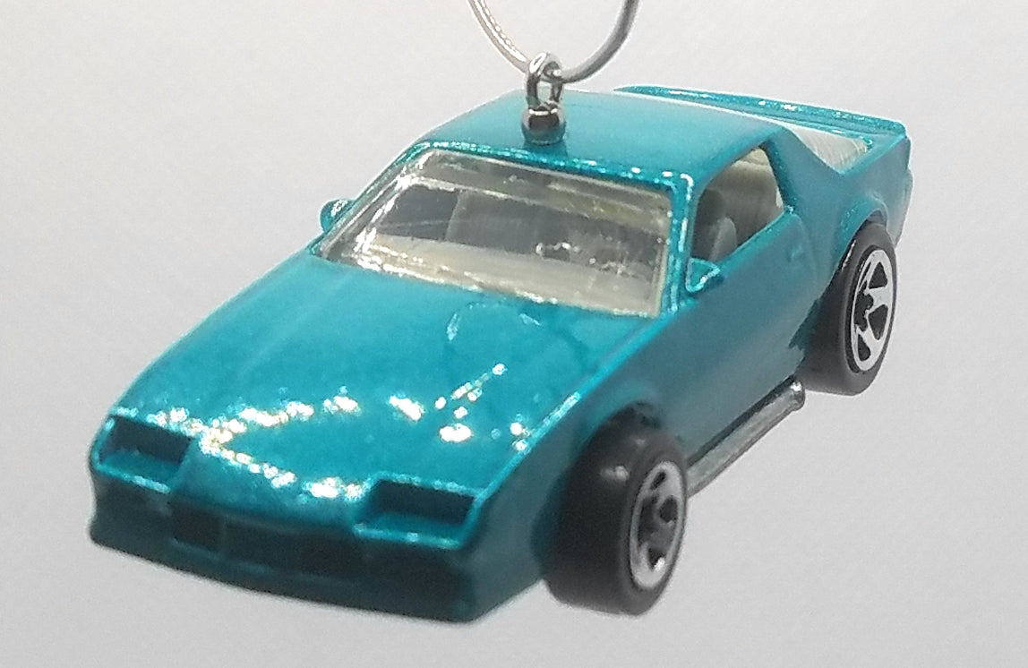 1983 Chevy Camaro Blue Christmas Ornament
