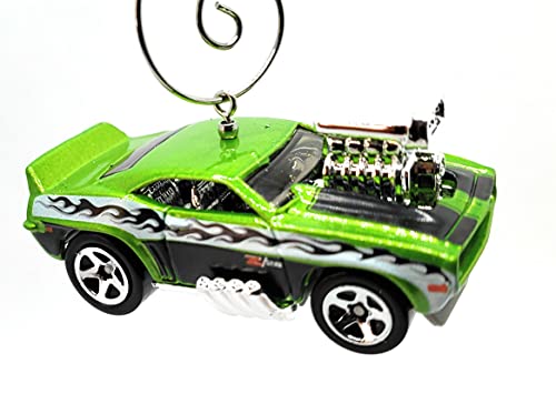 1969 Chevy Camaro Z28 Green Christmas Ornament