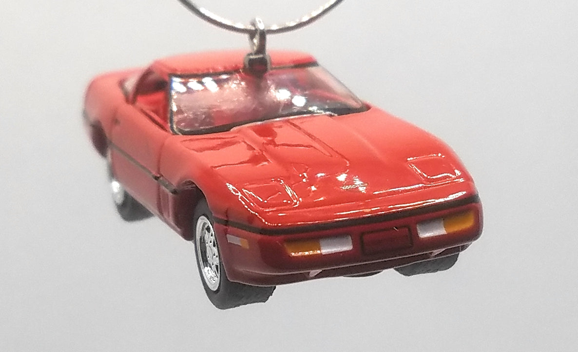 1968 Chevy Corvette Red/Black Side Stripe Christmas Ornament