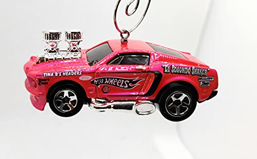 1968 Ford Mustang Pink Christmas Ornament