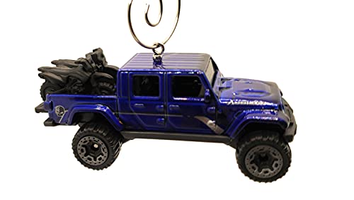2020 for Jeep Gladiator Blue Christmas Ornament