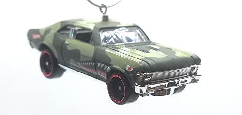 1968 Chevy Nova Camo Shark Decal Christmas Ornament