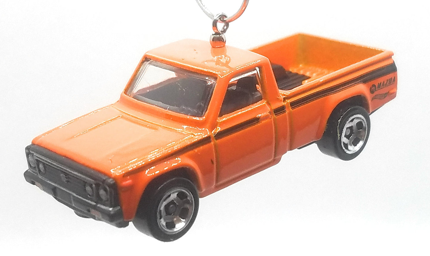 Mazda Repu Orange Black Christmas Ornament
