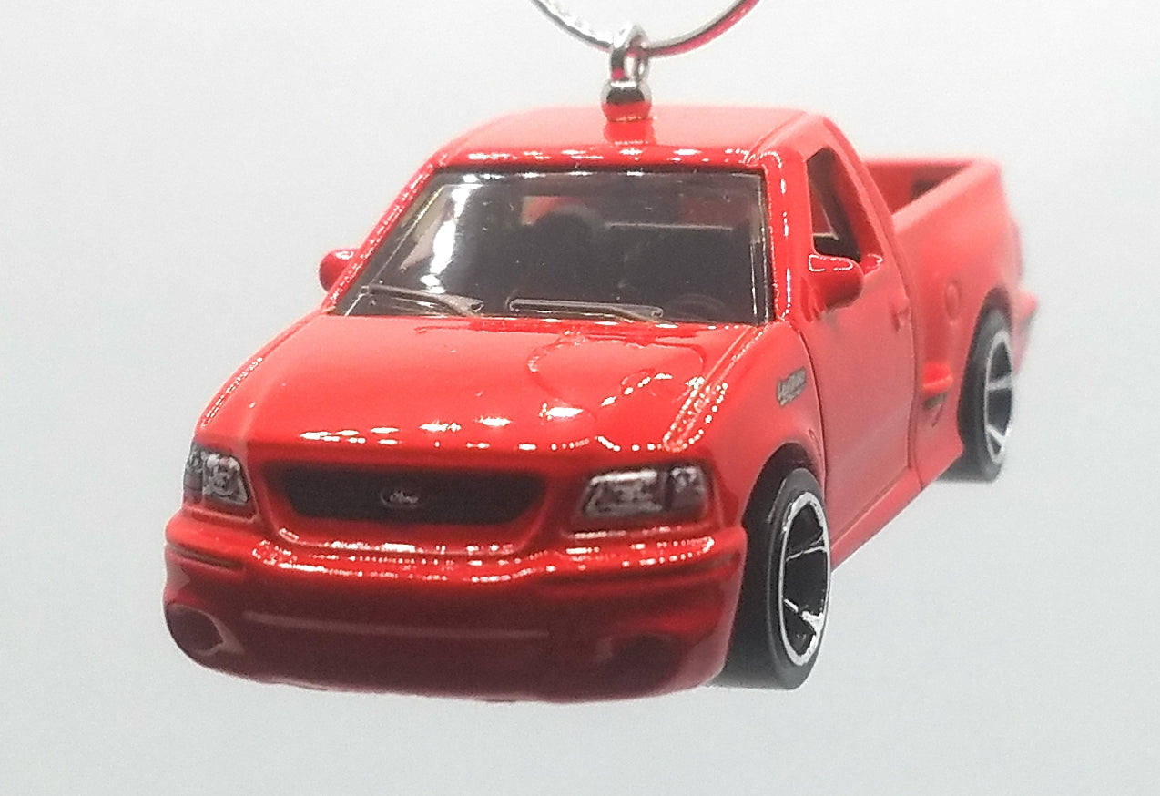 1999 Ford F-150 SVT Lightning Red Christmas Ornament