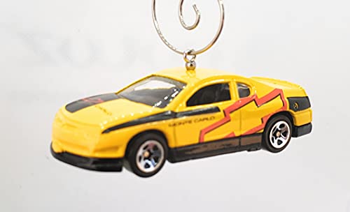 Diecast Chevy Monte Carlo Concept Yellow Christmas Ornament