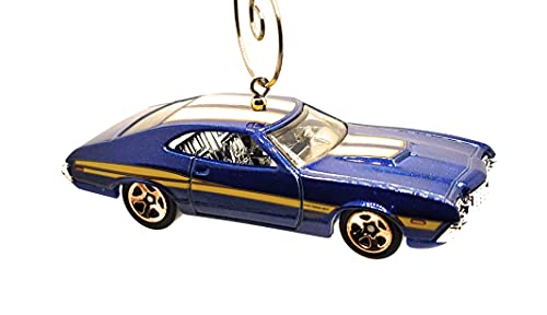 1972 for Ford Gran Torino Sport Blue Christmas Ornament