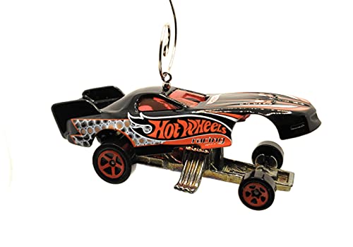 Pontiac Firebird Funny Car Black Christmas Ornament