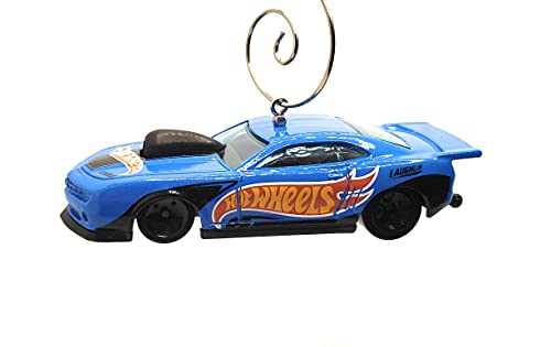 2019 Pro Stock Chevy Camaro Blue Christmas Ornament